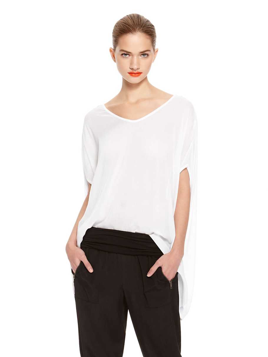 DKNYPURE PONCHO TOP
